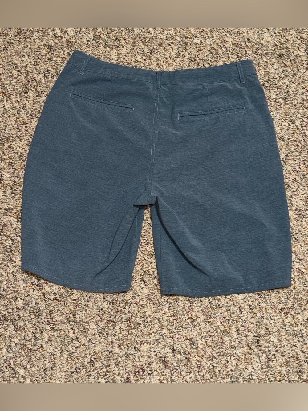 Men's size 34 shorts Slate Blue Performance Shorts free world lightweight‎ - Picture 2 of 6